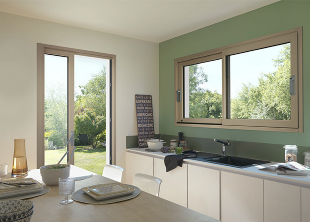 (Photothèque MCFrance) -Fenêtres & Portes d'entrée Mixte (ALU/BOIS)